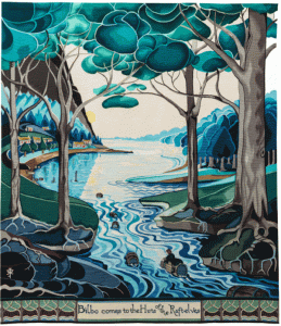 Aubusson tisse Tolkien 1