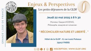 Flyer petit-déjeuner Gaspard Kœnig