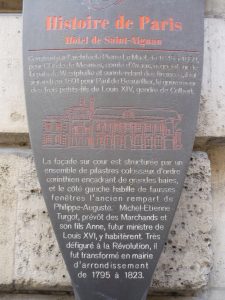 Plaque commémorative de la Ville de Paris - coll. particulière