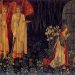 The Achievement of the Grail - Galahad, Bohort et Perceval découvrant le Graal (1865)
