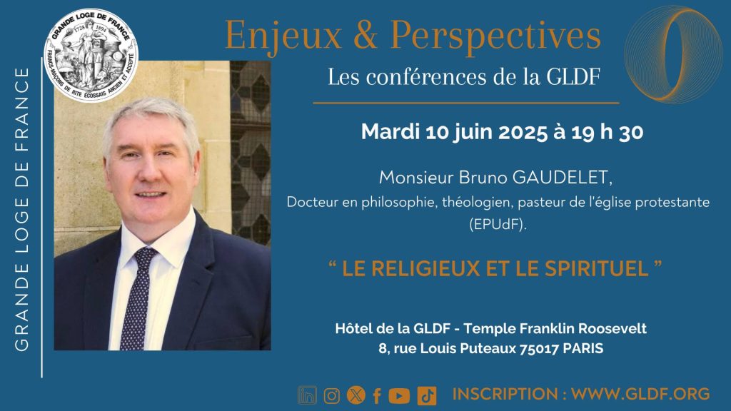 Enjeux et Perspectives conférence débat avec Bruno Gaudelet pasteur