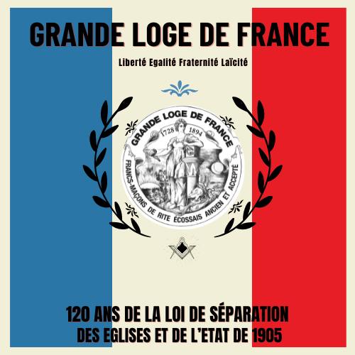 120ème anniversaire de la loi 1905 sur la séparation des églises et de l’Etat : Visite du Président de la République Emmanuel Macron à la Grande Loge de France