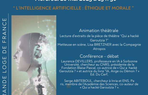 Conférence Publique Enjeux & perspectives : Conférence théatralisée : “IA, éthique et morale”