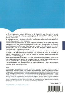 Maltraitances en Loge, 4e de couv.