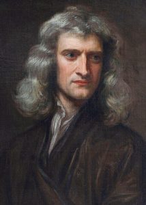 Portrait d’Isaac Newton âgé de 46 ans par Godfrey Kneller (1689)