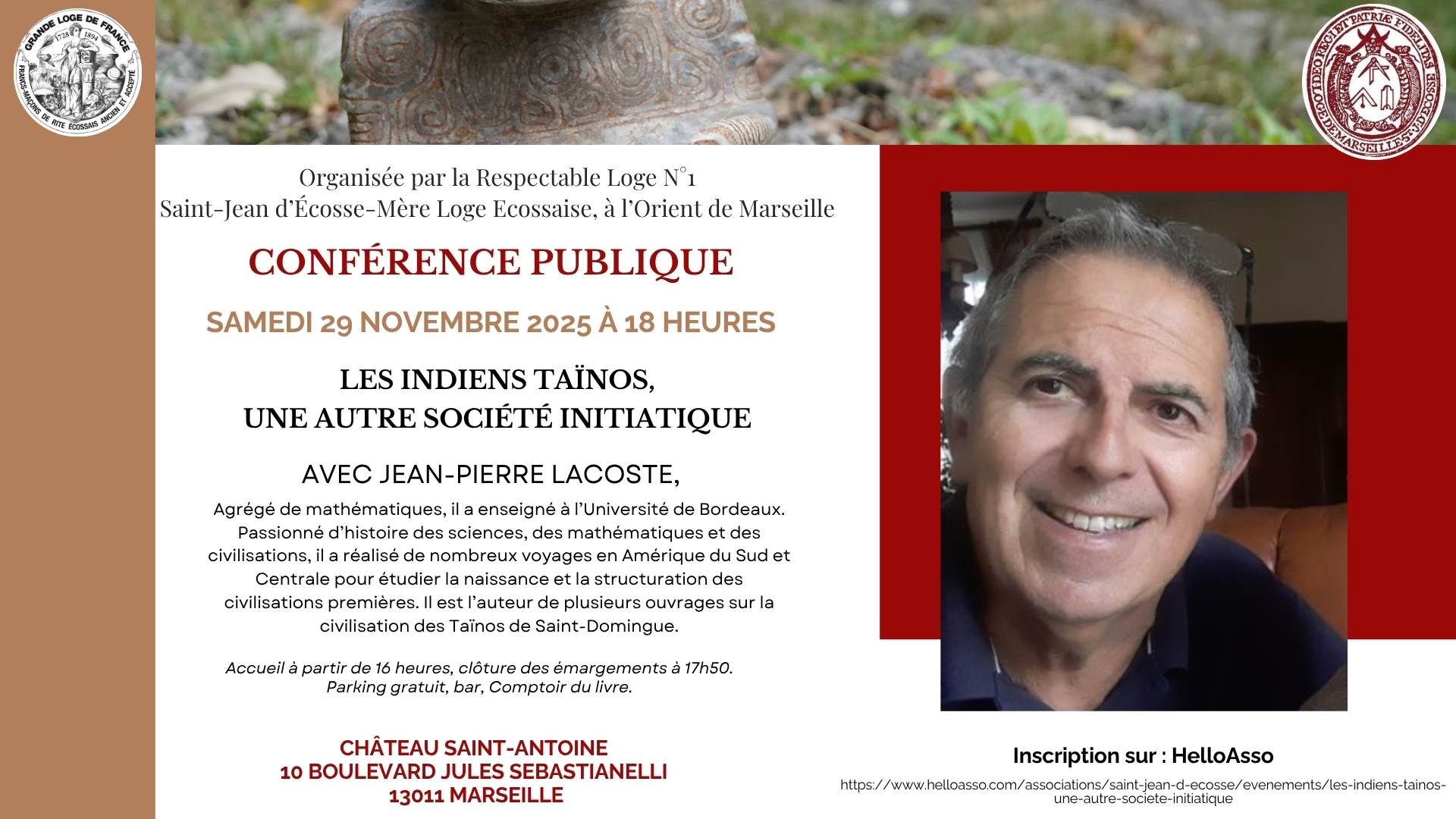 Conférence de Jean Pierre Lacoste