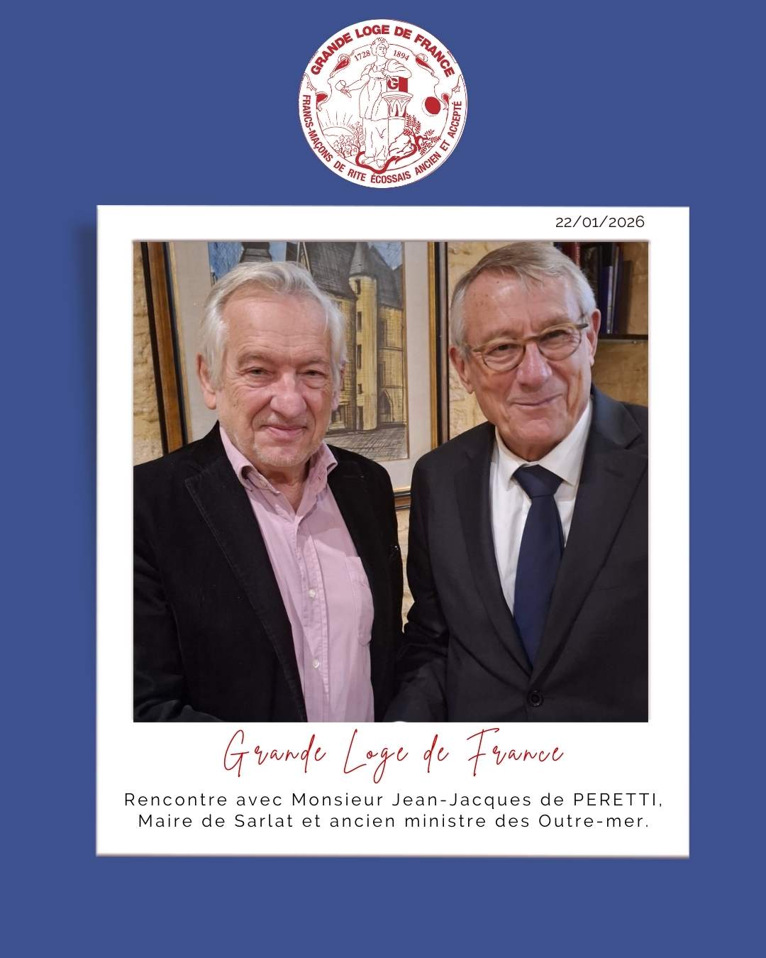 Sarlat : un nouveau pas pour la Franc-maçonnerie !