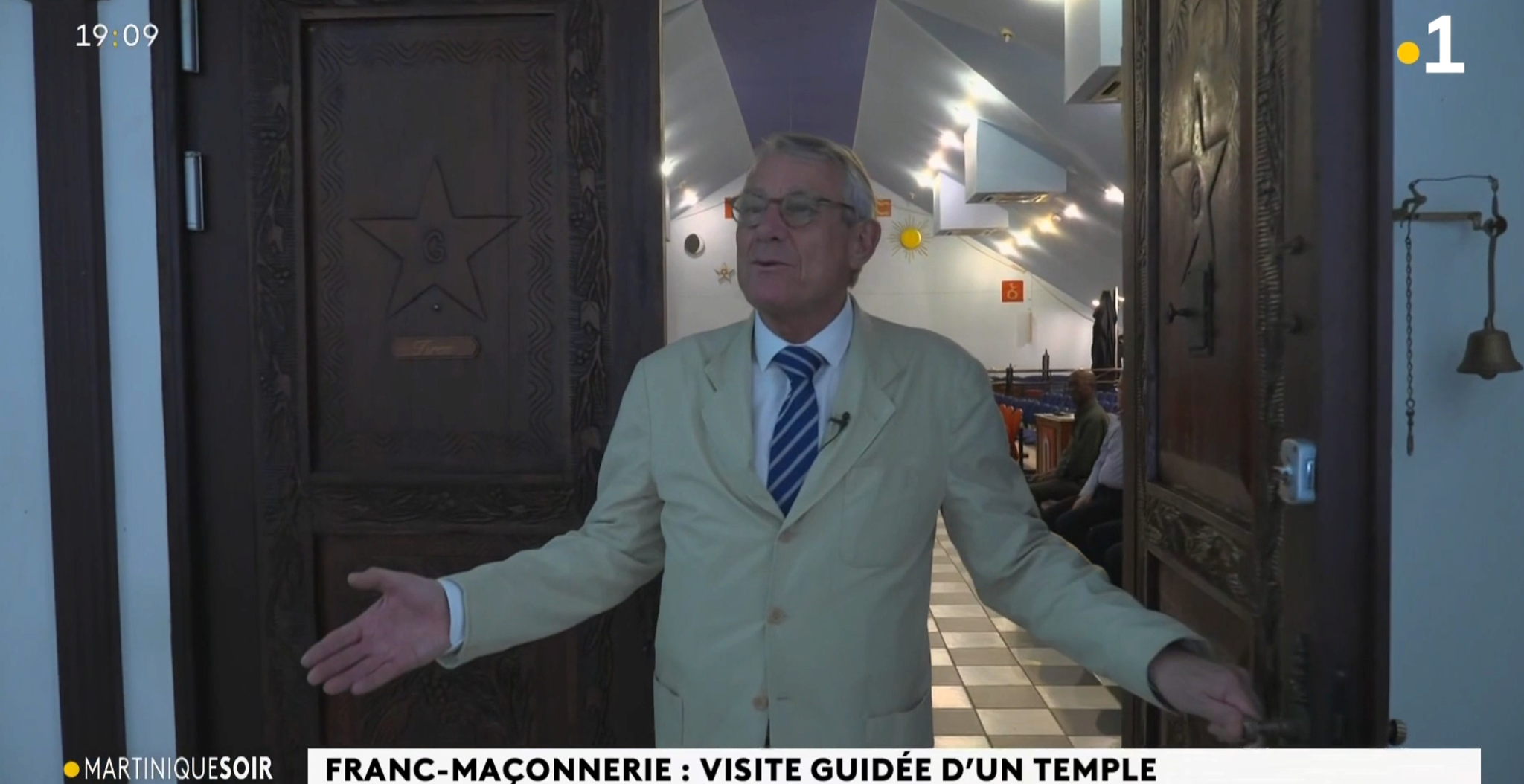 France Info : vidéo – Immersion rare au cœur d’un temple maçonnique en Martinique